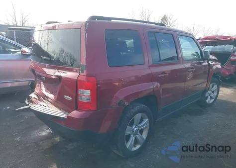 2012 Jeep Patriot Latitude из США, поврежденный, VIN 1C4NJRFB6CD563406